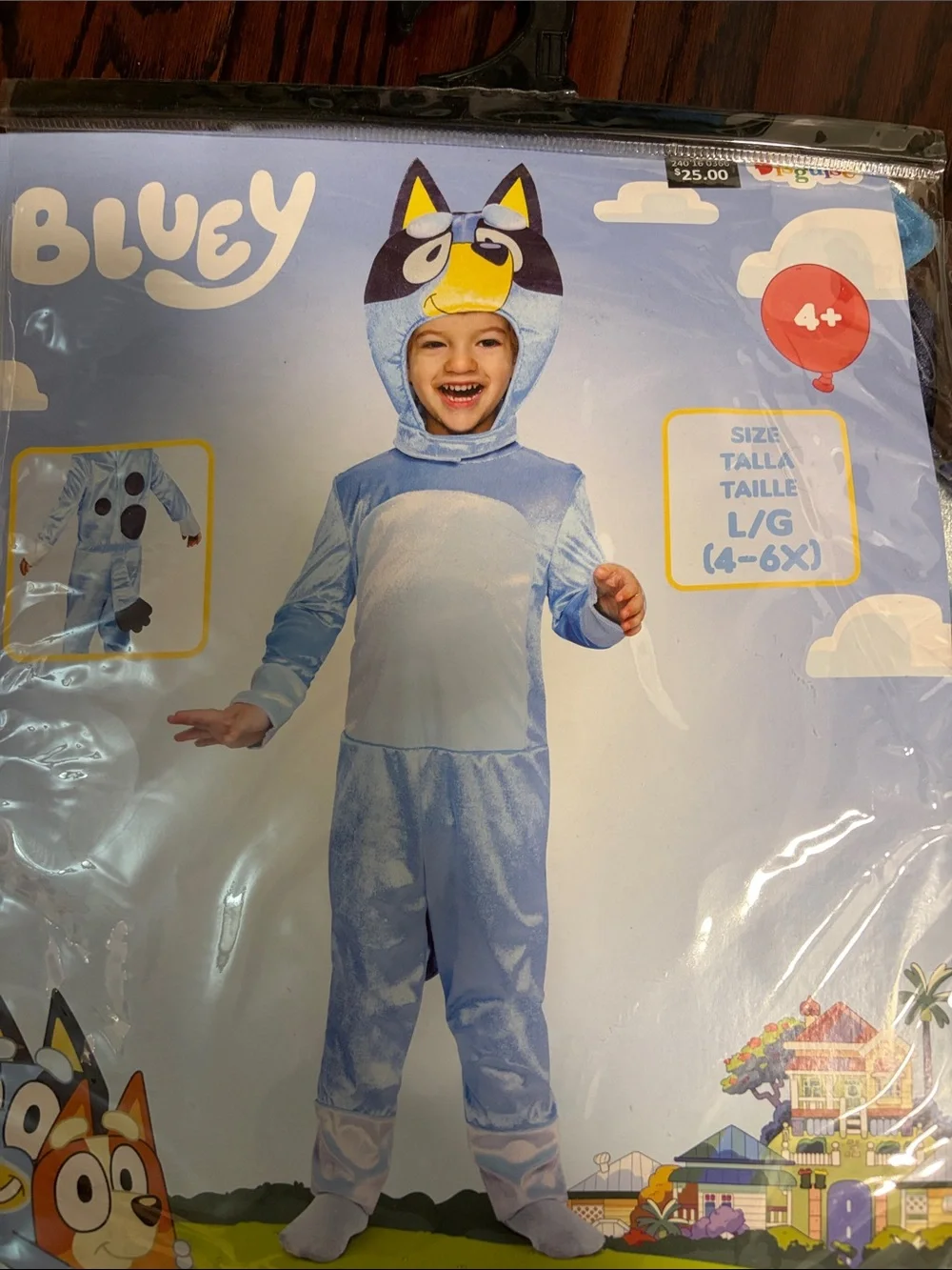 Kids Bluey Costume - Brand - Picture 4 of 4